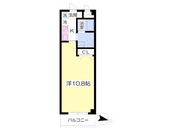 アビテ新越谷の物件間取画像